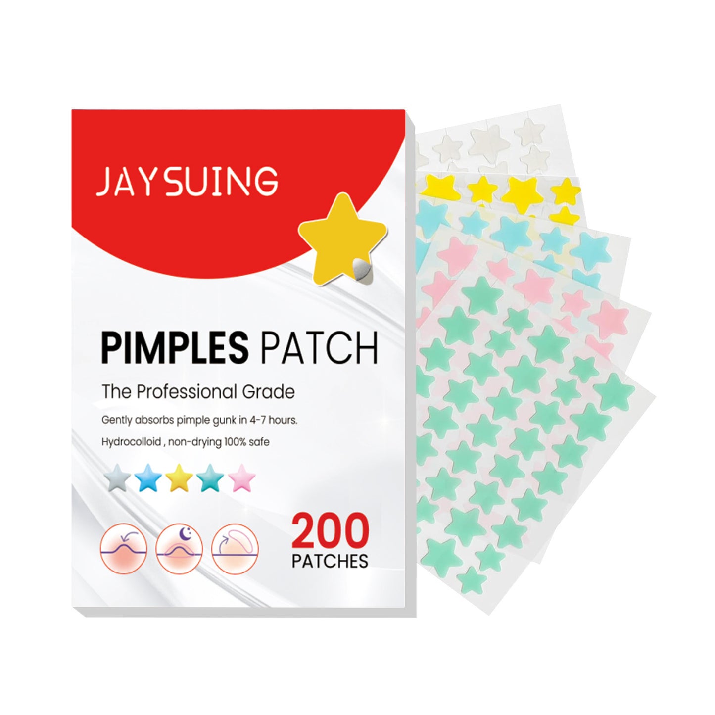 Anti-Acne Pimple Patches (200pcs)